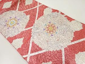 リサイクル　佐賀錦華紋模様織出し袋帯